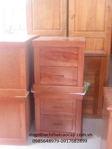 Táp đầu giường gỗ tự nhiên TDG05